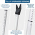 Jammer 1 Pack Rerishom Door Security Bar, Door Stoppers Security bar,Heavy Duty Door Lock Security Door Door Stopper