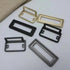 Aoleegatt Pull(Copper-32mm) Thickened Zinc Alloy Concealed Buckle Handle Bedside Table Drawer Invisible Flat Handle