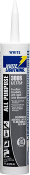 Ultra All Purpose Elastomeric Sealant, 10 OZ by White Lightning