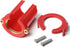 InnoHHustle 32mm Kitchen Faucet Fixing Nut PP Plastic Faucet Lock Nut for Threaded Pipe OD Anti Loosening Hot and Cold