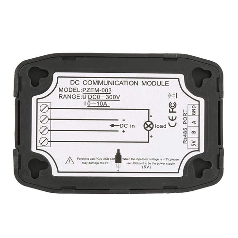 PZEM-003 DC Voltage, Current, Power Consumption, Power Meter, Power Analyzer, DC AMP Meter, Power Meter Communication Module (PZEM-003 + USB to 485 Module)
