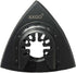 XXGO 3 Pcs 3-1/8 Inch 80mm Triangular Hook & Loop Oscillating Multi Tool Sanding Pads No. XG5508