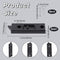 GORGECRAFT 2 Pairs Tilt Latch Replacement Window Parts, Plastic Construction with 8Pcs Iron Screws for Home Windows