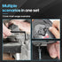 DISEN 9 Pieces Torx Star Allen Wrench Set, Long Arm Star Key Set T10-T50 in Chrome Vanadium Steel