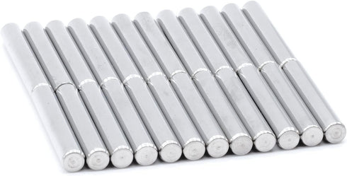 ReplacementScrews 101324 6x40mm (Pack 24) Shelf Support Dowel Pins Compatible with IKEA Part (Ivar Bookshelf) -