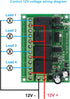 12V 4 433Mhz 10A EV1527 Channels Wireless Remote Control Switch with Industrial watterproof Transmitter Relay Module