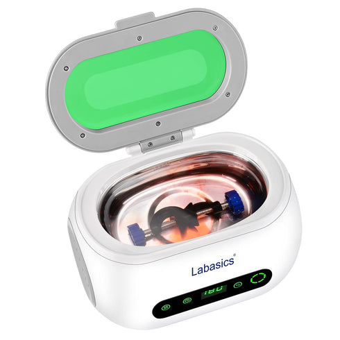 Ultrasonic Cleaner, Professional Compact with Digital Timer for Laboratory Instruments, 600 ml