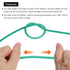MECCANIXITY 25 Feet THHN Stranded Wire 14AWG Gauge Insulation Building Wire - UL Listed Copper Cable - PVC 600V
