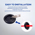 200Pcs Rubber Grommet Assortment Kit, 7 Sizes, Firewall Hole Plug Set for Electrical Wire Gasket