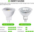 Bonlux MR11 LED Bulb 3W 12V AC/DC Low Voltage LED Spotlights, GU4 Bi-Pin Base 25W Halogen Equivalent for Landscape