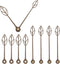 uxcell 5 Set Walnut Wooden Clock Hands, 120mm/4.72 Inch Minute, 104mm/4.09 Inch