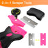2PACK Razor Blade Scraper, 2-in-1 Scraper Tool with 10Pcs Plastic Blades & 10Pcs Metal Blades, Multi-Purpose Cleaning Razor Scraper for Glass, Decals, Stickers, Labels, Caulk, Adhesive, Paint Removal by Viadom