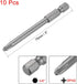 uxcell 10 Pcs 5mm PH2 Magnetic Phillips Screwdriver Bits, 1/4 Inch Hex Shank, 3-inch Length