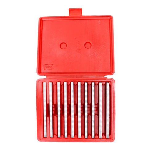 10 Pairs Precision Parallel Steel Set 1/8" x 6" - Thin Steel Machinist Tools with Accuracy 0.0002"