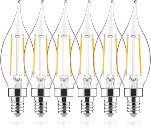 Sengled Candelabra Led Light Bulbs Dimmable, E12 Led Bulb 60 Watt Equivalent, CA10