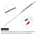 MECCANIXITY K Type Thermocouple Temperature Sensor Probe 1.5x100mm 6.6ft Wire, 0 to 1000°C