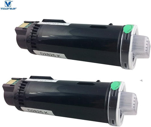 VICTORSTAR Compatible Toner Cartridges S2825cdn H625cdw H825cdw?Extra High Yield?5000 Pages for Dell Color Laser