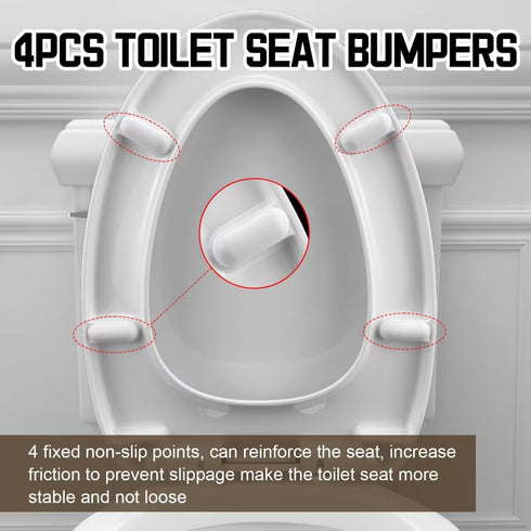Mokukii 18.5), Premium Heavy-Duty Elongated (Oval) Toilet Seat (Oblong Soft Close & Silent, Metal Hinges, Quick-Attach