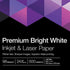 8.5-Inch 11-Inch 24 Lbs. 98 500/Ream Staples Premium X Multipurpose Paper Bright