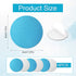 BOXOB 6pcs Counter Under Cabinet Lights Magnetic Sticky, Metal Replacement Magnetic Strips with Adhesive Backing Magnet