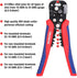 WORKPRO Self Adjusting Wire Stripper, 3-in-1 Automatic Wire Stripper/Cutter/Crimper, 8 Inch Multi Pliers