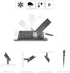 Tashace 10W 12-24V IP65 6500K Lot,1 Pack Floodlight DC Wall Lamp LED Security Flood Light Waterproof Super Bright Cool