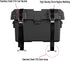 Battery Tie Down Straps for Boats, Stainless Steel Cam Buckle Straps, Cooler Tie Down Kit with Brackets and Screws
