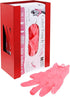 Mayouko Red Magnetic Glove Dispenser Holder, Wall Mount for Tissues, Disposal Gloves, Wipes, Tool Cart Accessory