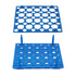 Centrifuge Tube Rack,2 Pieces Detachable Test Tube Rack Holder 50-Well Plastic Stand for 15ml 50ml Tube
