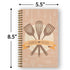Softcover Classic Recipes Journal: 5.5" x 8.5", 120 Pages, Durable Gloss Laminated Cover