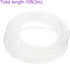DMiotech 1/8" ID 5/32" OD 10 Feet Clear Silicone Tube, Industrial Tubing for Water Air Pump