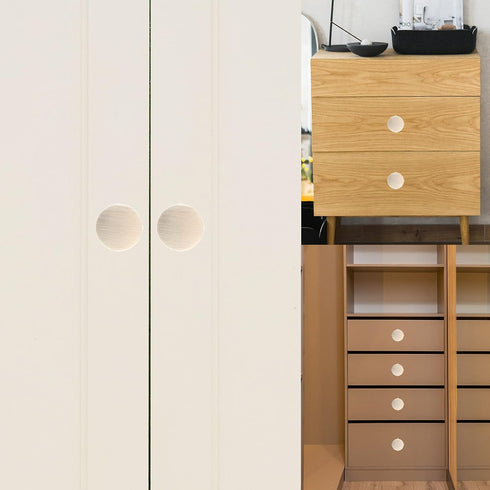 2 Pack Cabinet Knobs, Mushroom Round Zinc Alloy Dresser Drawer Pulls, Modern Copper Kitchen Bathroom Hardware