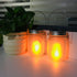 4 Pack Solar Mason Jar Flicker Lights Upgraded, Flickering Torches Lights Outdoor Hanging Lanterns Landscape Decoration