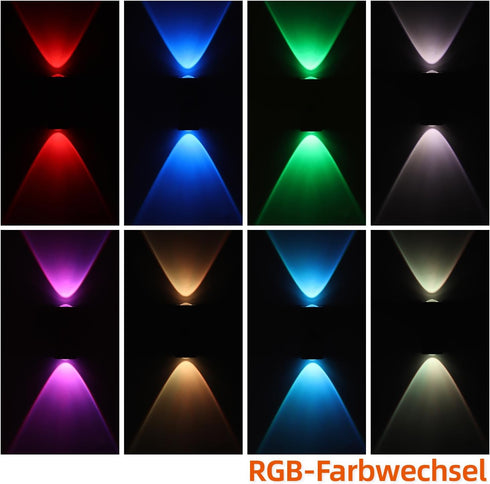 10 Dimming, 3 Closet, DAMI RGB Motion Sensor Night Light, Magnetic Rechargeable Wall Light with Colors, Up Down Ambient