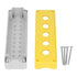 Hyuduo Waterproof Push Button Box Control Station Case Switch Shell with 5 Holes for Equipment