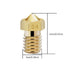 14 Pcs M6 3D Printer Nozzle - 0.4mm Extruder Brass Nozzle Print Head for 1.75mm Filament E3D V5 V6 Makerbot