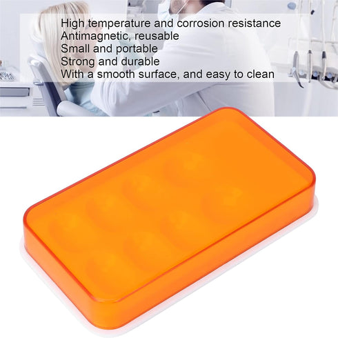 Dental Mixing Plate, Antimagnetic Plastic Palette for High Temperature Resistance, Multifunctional for Paint