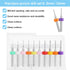 20 Pcs Micro Drill Bit Set, 0.3-1.2mm Tungsten Steel Bits for PCB Print Circuit Board and CNC Router