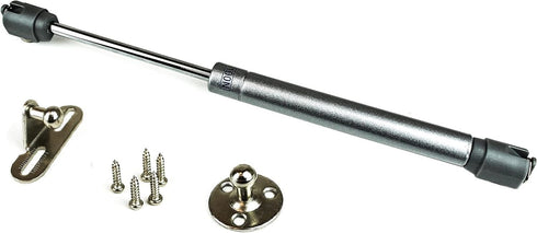 Berta 10 inch 100N/22LB Hydraulic Soft Open Gas Springs, Cabinet Lift Support with Brackets