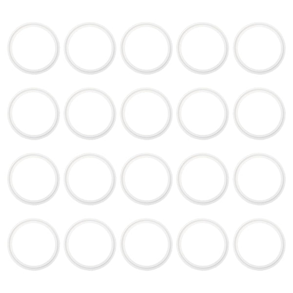 PATIKIL 20pcs Tri Clamps Gasket, 119mm OD 97.7mm ID Sanitary TC Tri