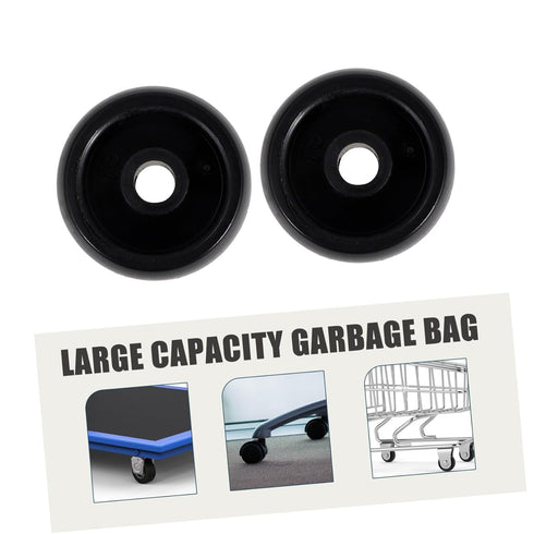 Commercial Alipis Versatile Plastic Caster Wheels Single Wheel for Office Chair Easy Install Rolling Cart Hardware