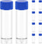 10pcs Plastic Specimen Cup with Lid Stool Specimen Container for Laboratory Medical Use (25-30ml, Without Spoon)