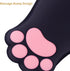 L-SPOUTTO Ergonomic Mouse Pad with Wrist Rest,Cute Cat Paw Mousepad Wrist Support,Comfortable Massage Design Computer
