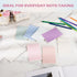Ddaowanx Small Notebooks, 3x5 Pocket Spiral Notepads, Lined Pages, Mini Notebook for Work or School, 8 Delight Colors