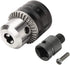 Yakamoz 1.5-10mm Key Drill Chuck for Air Impact Wrench Converter, 1/2 Inch Socket Square Adapter