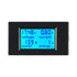 DC Current Voltage Meter Digital Current Voltage Power Energy Meter LCD Display DC 6.5-100V 0-20A (with Built-in Shunt)
