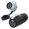 CNLINKO LP20 2 Pin Waterproof Connectors, IP68 Circular Fast Locking Plug, 2-12 Pin Power Connector