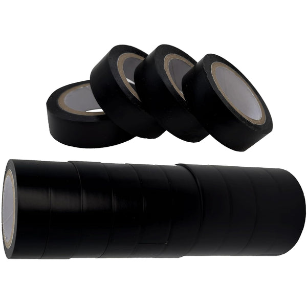 8501 Pk10 General Electrical Tape 32ft x 0.63In, All Purpose PVC, Weatherproof, High Temp Resistant for Indoor Outdoor