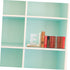 DOITOOL Elegant Wooden Bookends - Decorative Desk Book Organizer
