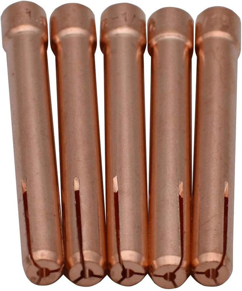 10Pcs Collet Body 10N31 (1/16") & Collet 10N23 (1/16") Consumables Kit for TIG Welding Torch